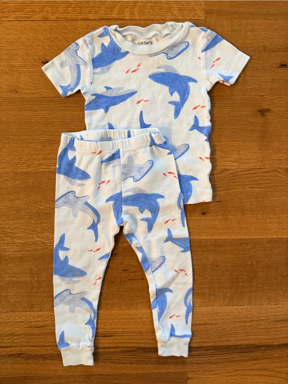 CARTER’S Just One You | 4-Piece Shark Pajamas Set